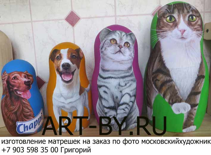 фото на матрешках